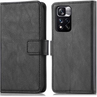 Imoshion Luxe Bookcase voor de Xiaomi Redmi Note 11 Pro - Zwart