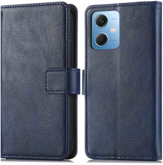 Imoshion Luxe Bookcase voor de Xiaomi Redmi Note 12 - Donkerblauw