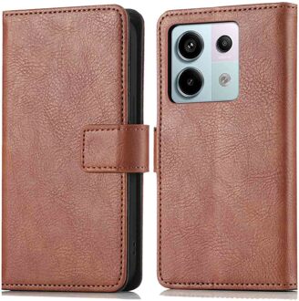 Imoshion Luxe Bookcase voor de Xiaomi Redmi Note 13 Pro (5G) / Poco X6 - Bruin
