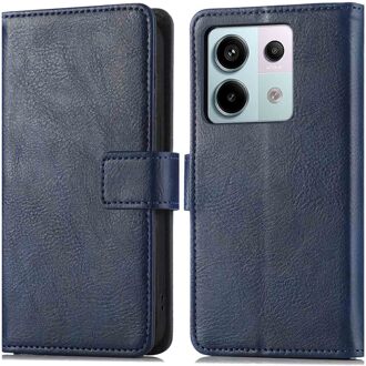 Imoshion Luxe Bookcase voor de Xiaomi Redmi Note 13 Pro (5G) / Poco X6 - Donkerblauw
