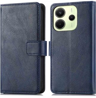 Imoshion Luxe Bookcase voor de Xiaomi Redmi Note 14 (4G) - Donkerblauw