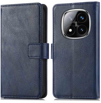 Imoshion Luxe Bookcase voor de Xiaomi Redmi Note 14 Pro (4G) - Donkerblauw
