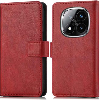 Imoshion Luxe Bookcase voor de Xiaomi Redmi Note 14 Pro (4G) - Rood