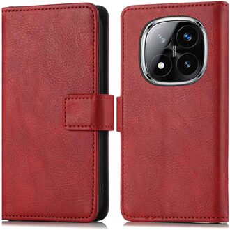 Imoshion Luxe Bookcase voor de Xiaomi Redmi Note 14 Pro (5G) - Rood