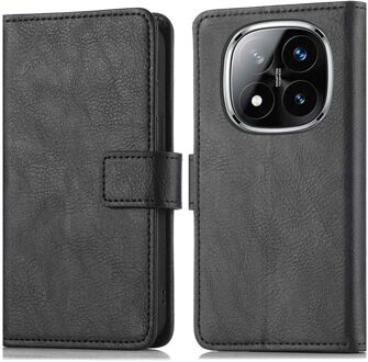 Imoshion Luxe Bookcase voor de Xiaomi Redmi Note 14 Pro Plus (5G) - Zwart
