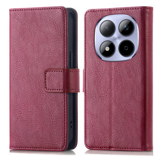 Imoshion Luxe Bookcase voor de Xiaomi Redmi Note 15 Pro Plus (5G) - Bordeaux Rood