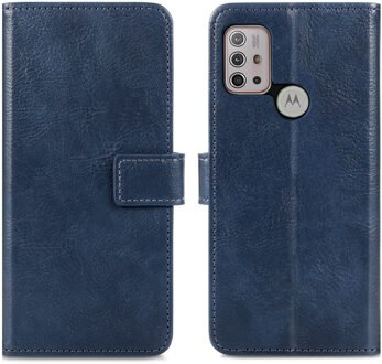 Imoshion Luxe Booktype Motorola Moto G30 / G10 (Power) hoesje - Donkerblauw