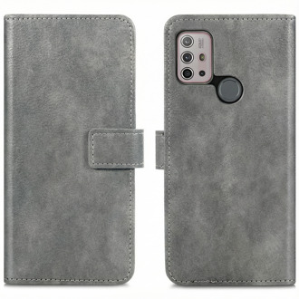 Imoshion Luxe Booktype Motorola Moto G30 / G10 (Power) hoesje - Grijs