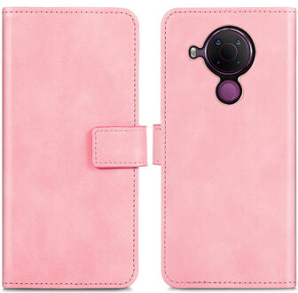 Imoshion Luxe Booktype Nokia 5.4 hoesje - Roze