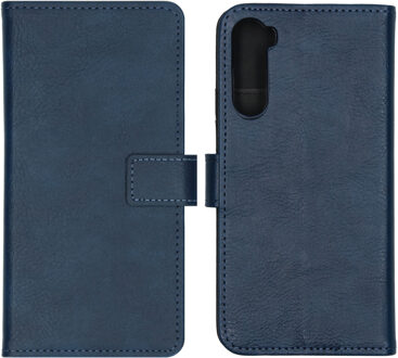 Imoshion Luxe Booktype OnePlus Nord hoesje - Donkerblauw