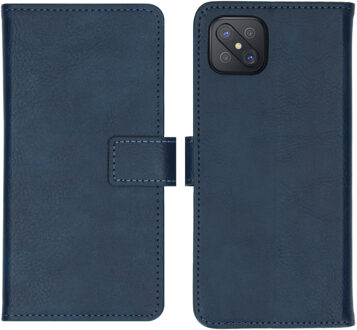 Imoshion Luxe Booktype Oppo Reno4 Z 5G hoesje - Donkerblauw