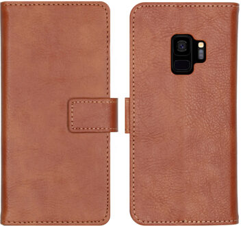 Imoshion Luxe Booktype Samsung Galaxy S9 hoesje - Bruin