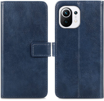 Imoshion Luxe Booktype Xiaomi Mi 11 hoesje - Donkerblauw