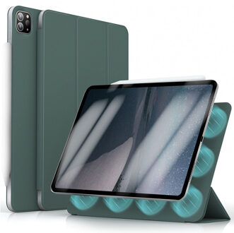 Imoshion Magnetic Bookcase voor de Apple iPad Pro 11 (2025) M5 / (2024) M4 - Donkergroen