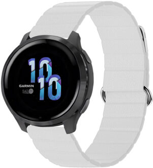 Imoshion Magnetisch lederen bandje - Universeel 22 mm aansluiting - Wit - One size