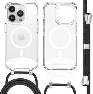 Imoshion MagSafe Backcover met afneembaar koord voor de Apple iPhone 13 Pro - Transparant