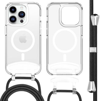 Imoshion MagSafe Backcover met afneembaar koord voor de Apple iPhone 14 Pro - Transparant