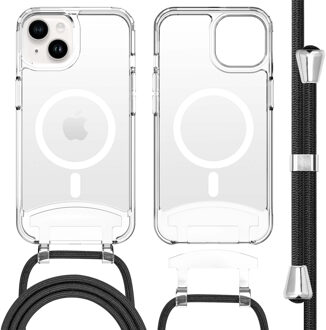 Imoshion MagSafe Backcover met afneembaar koord voor de Apple iPhone 14 - Transparant