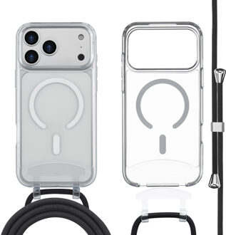 Imoshion MagSafe Backcover met afneembaar koord voor de Apple iPhone 17 Pro Max - Transparant