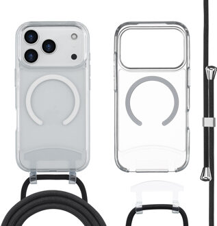 Imoshion MagSafe Backcover met afneembaar koord voor de Apple iPhone 17 Pro - Transparant