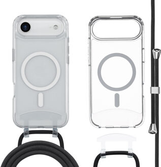 Imoshion MagSafe Backcover met afneembaar koord voor de Apple iPhone Air - Transparant