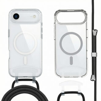 Imoshion MagSafe Backcover met afneembaar koord voor de Apple iPhone Air - Transparant