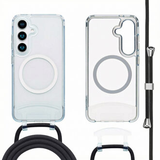 Imoshion MagSafe Backcover met afneembaar koord voor de Samsung Galaxy S25 / S24 - Transparant