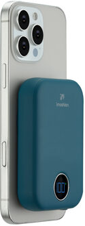 Imoshion MagSafe Powerbank 10.000 mAh - Draadloze powerbank - Quick Charge en Power Delivery - Blauw Donkerblauw - One size