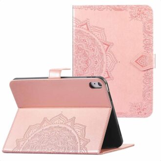 Imoshion Mandala Bookcase voor de Apple iPad 11 (2025) 11 inch A16 / iPad 10 (2022) 10.9 inch - Rose Gold Rosé goud