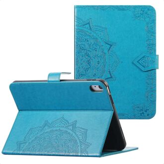 Imoshion Mandala Bookcase voor de Apple iPad 11 (2025) 11 inch A16 / iPad 10 (2022) 10.9 inch - Turquoise