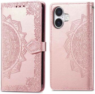 Imoshion Mandala Bookcase voor de Apple iPhone 17 - Rosé Goud