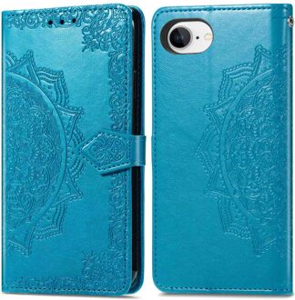 Imoshion Mandala Bookcase voor de Apple iPhone 17e / 16e - Turquoise