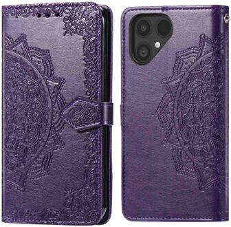 Imoshion Mandala Bookcase voor de Fairphone 6 - Paars