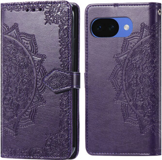 Imoshion Mandala Bookcase voor de Google Pixel 10a - Paars