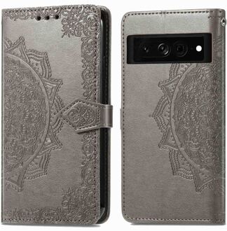Imoshion Mandala Bookcase voor de Google Pixel 7 Pro - Grijs