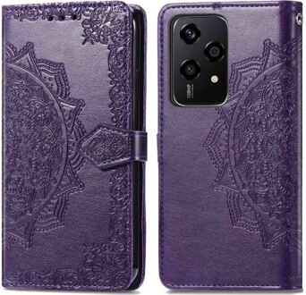 Imoshion Mandala Bookcase voor de Honor 200 Lite - Paars