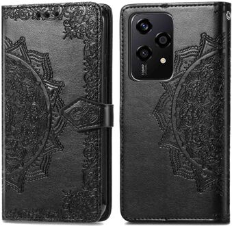 Imoshion Mandala Bookcase voor de Honor 200 Lite - Zwart