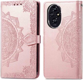 Imoshion Mandala Bookcase voor de Honor 200 - Rosé Goud