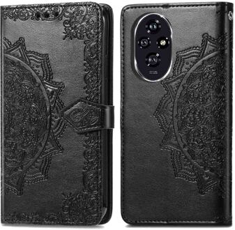 Imoshion Mandala Bookcase voor de Honor 200 - Zwart