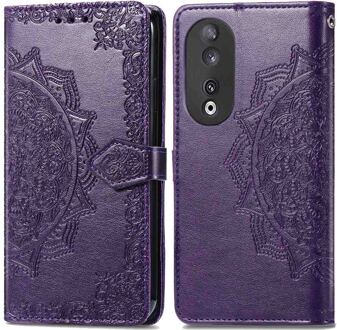 Imoshion Mandala Bookcase voor de Honor 90 - Paars