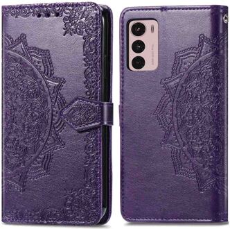 Imoshion Mandala Bookcase voor de Motorola Moto G42 - Paars