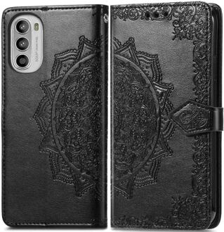 Imoshion Mandala Bookcase voor de Motorola Moto G52 / G82 - Zwart