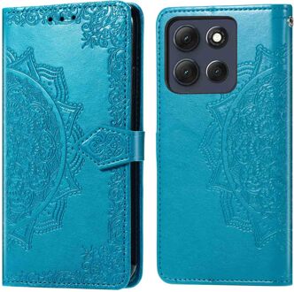 Imoshion Mandala Bookcase voor de Motorola Moto G86 Power - Turquoise