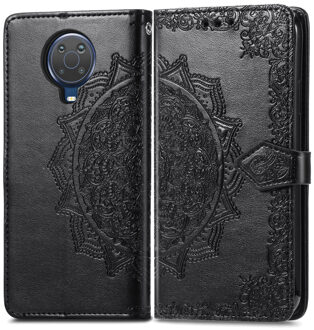 Imoshion Mandala Bookcase voor de Nokia G10 / G20 - Zwart