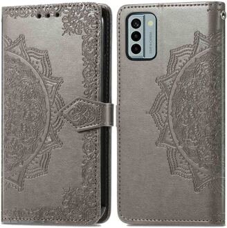 Imoshion Mandala Bookcase voor de Nokia G22 - Grijs