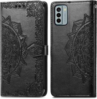 Imoshion Mandala Bookcase voor de Nokia G22 - Zwart