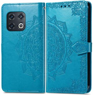 Imoshion Mandala Bookcase voor de OnePlus 10 Pro - Turquoise