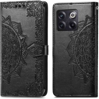Imoshion Mandala Bookcase voor de OnePlus 10T - Zwart