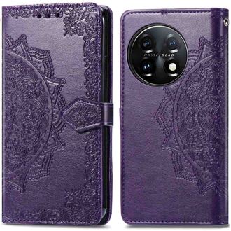Imoshion Mandala Bookcase voor de OnePlus 11 - Paars