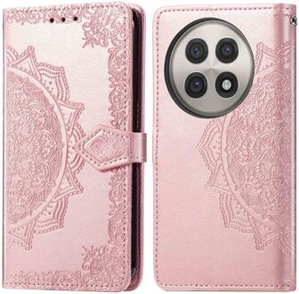 Imoshion Mandala Bookcase voor de OnePlus 13R - Rosé Goud